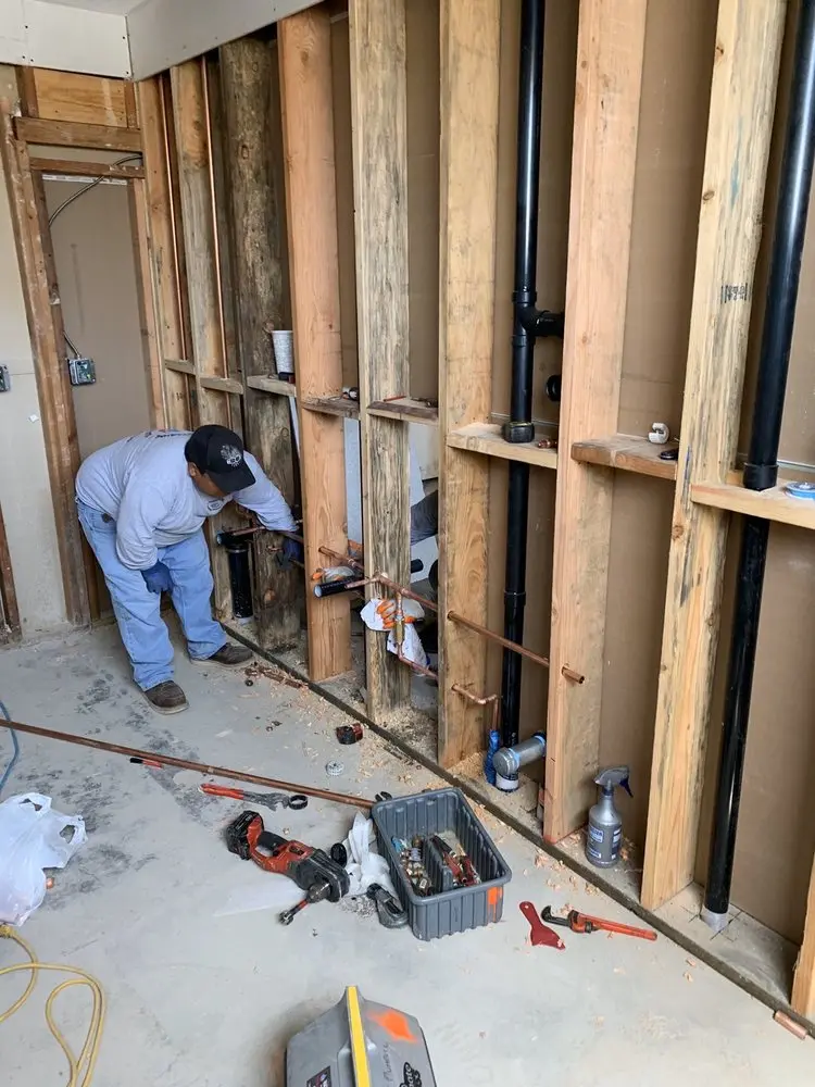 Commercial rough-in plumbing for Gas Line Repair in Garden Ranch